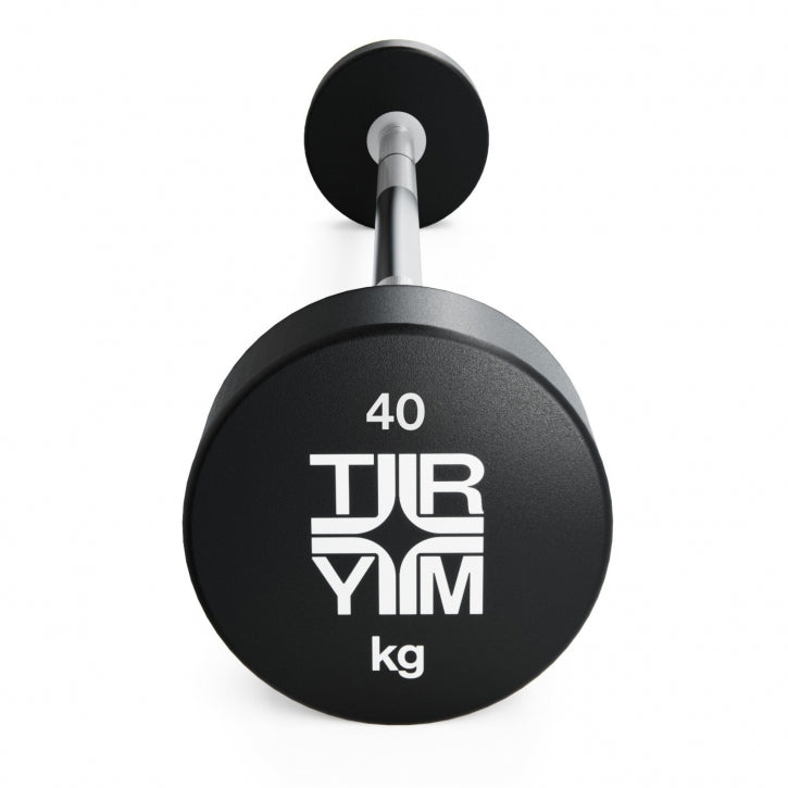 Fast Vægtstang Gummi TRYM 25-40 kg