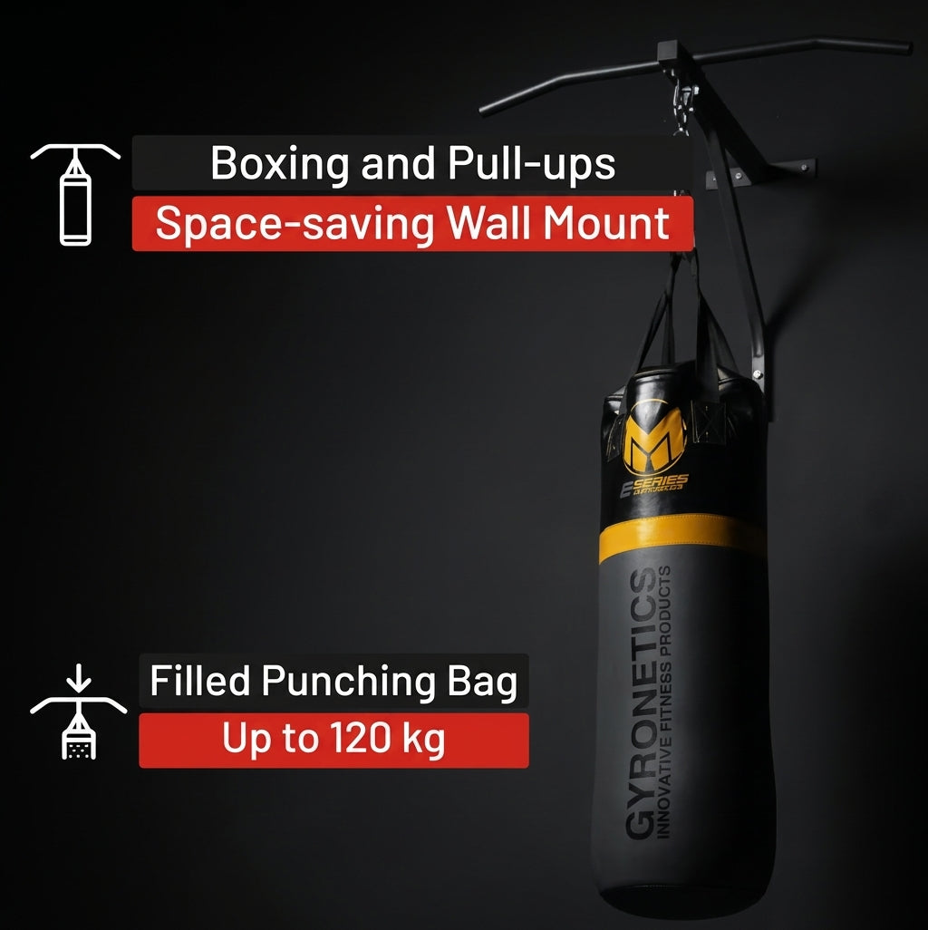 E Series boksesæk med pull up bar från Gorilla Sports