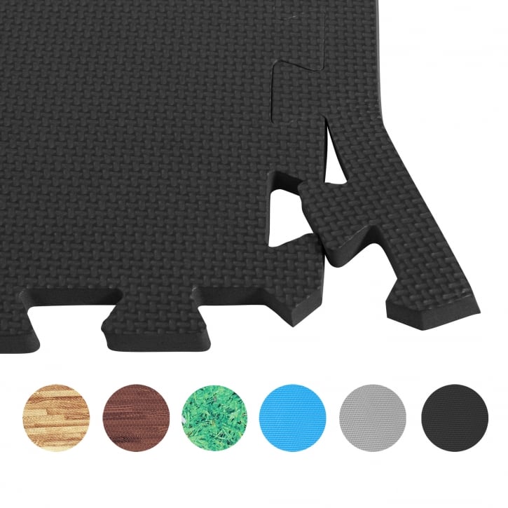Gymgolv från Gorilla Sports - set 8 - Puzzel - Flera färger