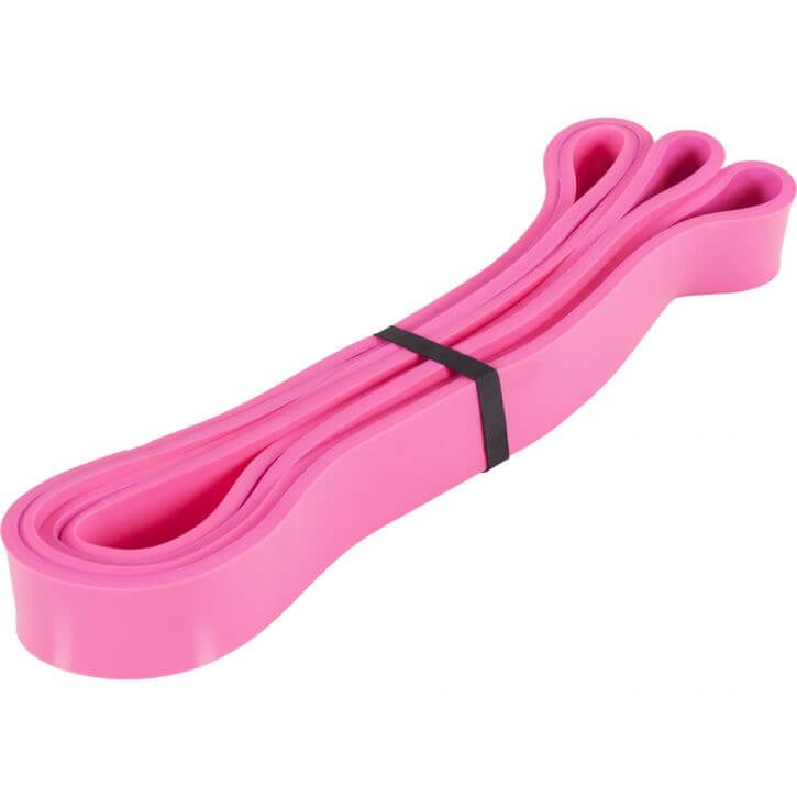 Rosa gummiband från gorilla sports - långt gummiband