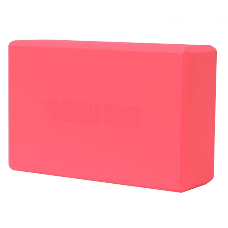 Rosa yoga block från Gorilla Sports från Gorilla Sports