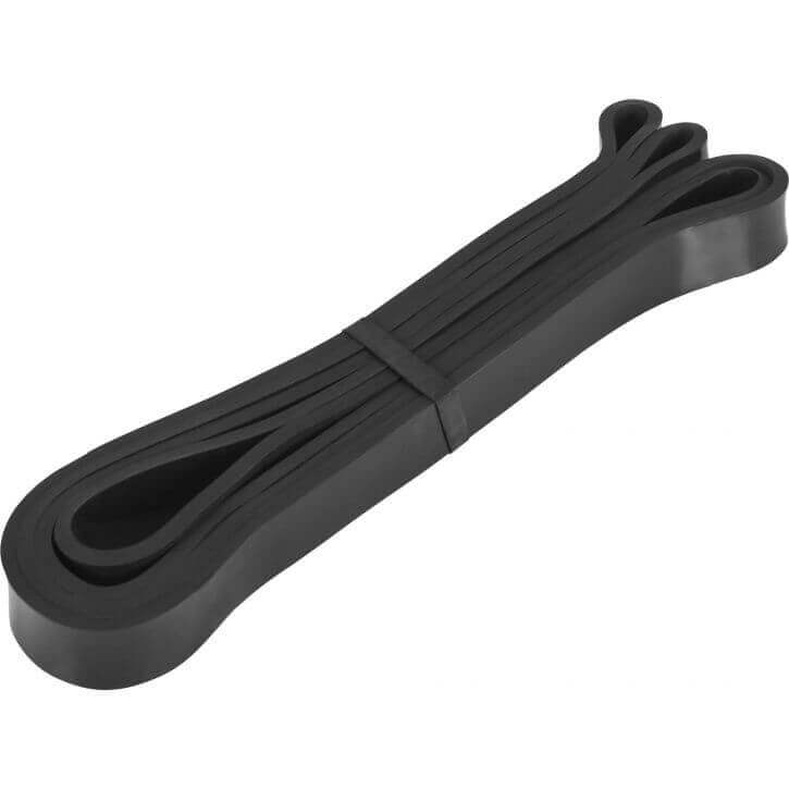 Svart gummiband från gorilla sports - långt gummiband