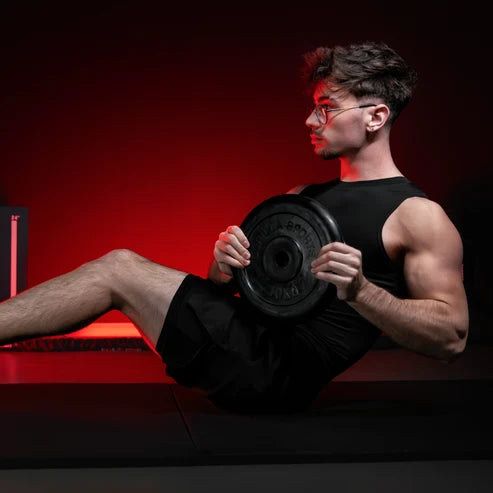 Vægtplader GUMMI Støbejern 1,25–25 kg från Gorilla Sports