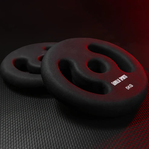 Vægtskiver Neopren 31 mm 1-5 kg från Gorilla Sports