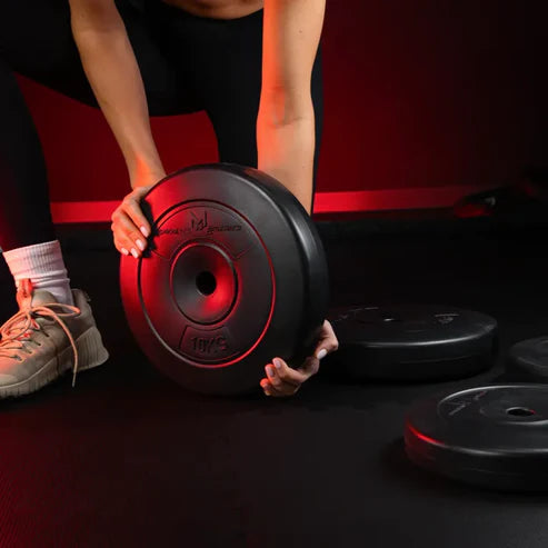 Vægtsæt 30 kg 25/26 mm 4x1,25 kg 6x2,5 kg 2x5 kg från Gorilla Sports