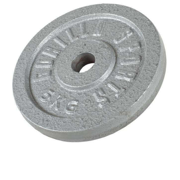 Biceps Curlbænk, Curlstang Og Vægte Total 25 Kg