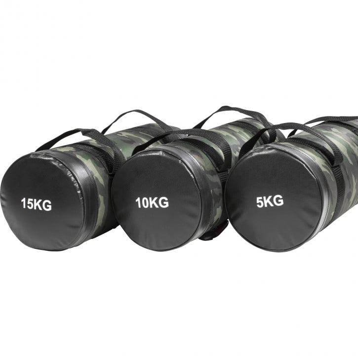 SANDSÆKKE CAMOUFLAGE 5 KG 10 KG 15 KG