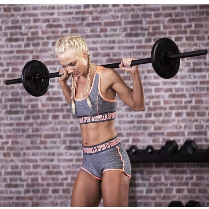 Vægtstang 170 cm Black Skruelås 30 mm