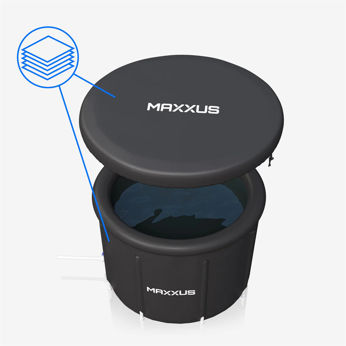 Isbad Koldbadstønde MAXXUS Isbad XL