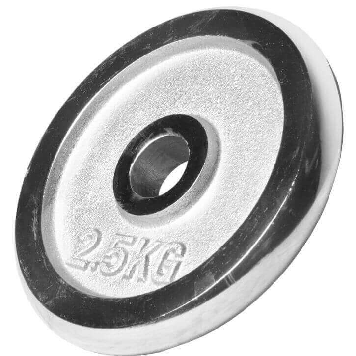 Vægtskiver CHROME Støbejern 0,5 Kg–30 Kg