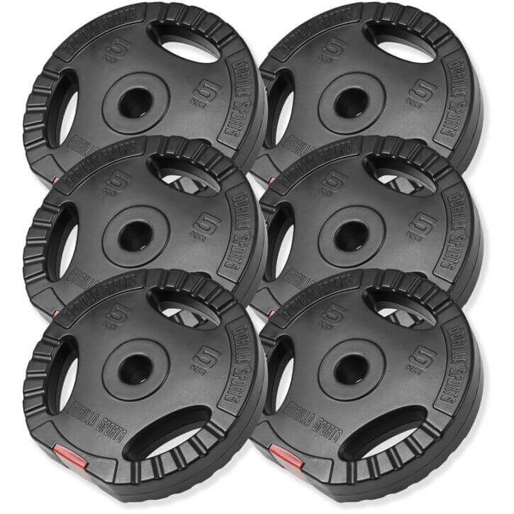 Vægtskiver PRO Trigrip Grip 6X5 Kg