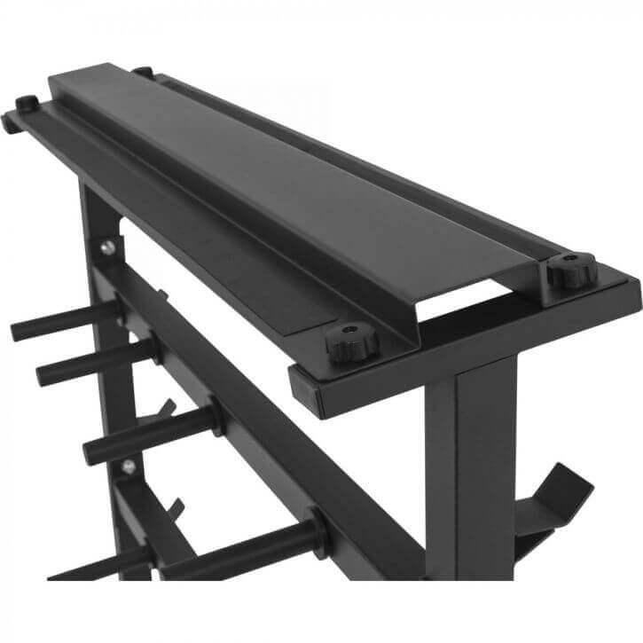 Vægtstativ Sort Sølv Hvid