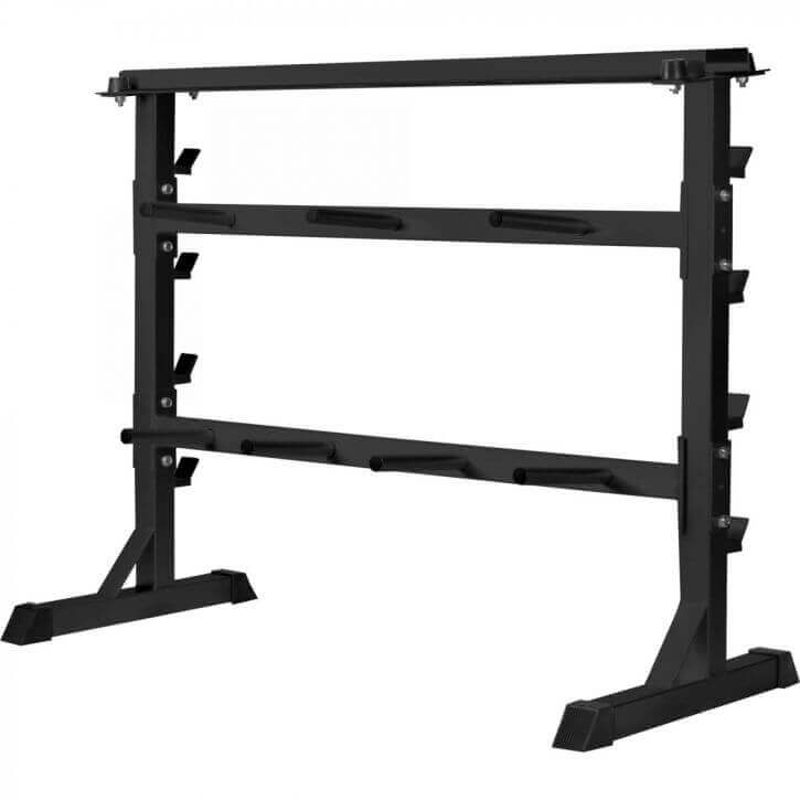 Vægtstativ Sort Sølv Hvid