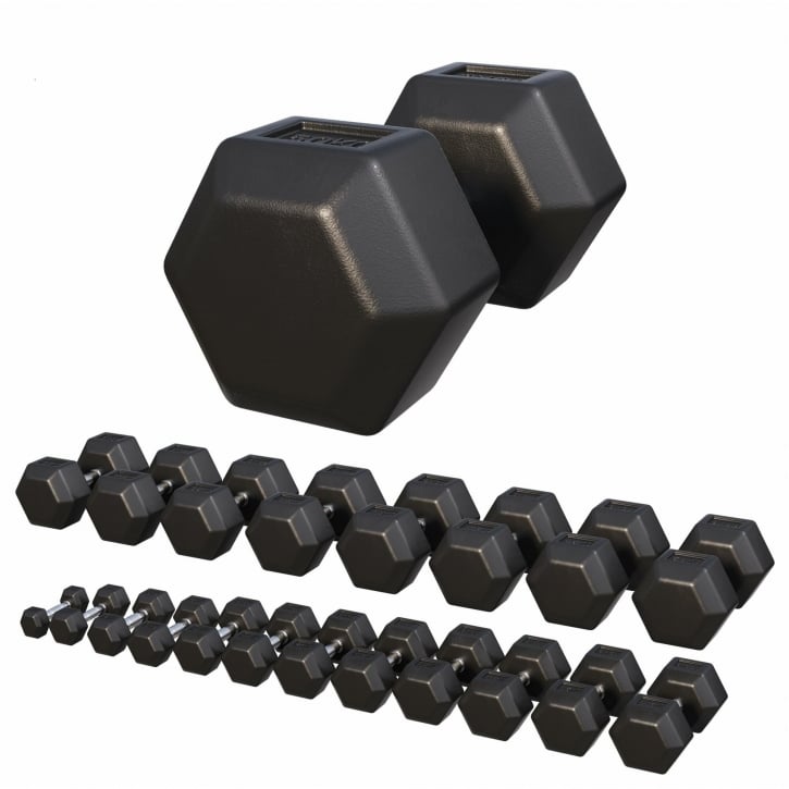 Håndvægte Hexagon PREMIUM 2-50 kg