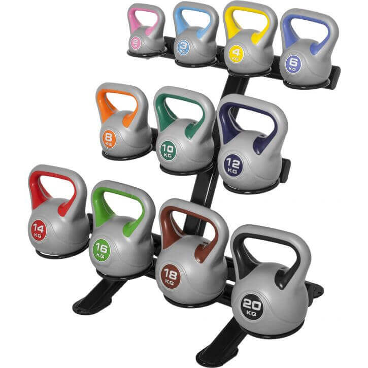 Kettlebell Stativ Kettlebell Rack från Gorilla Sports