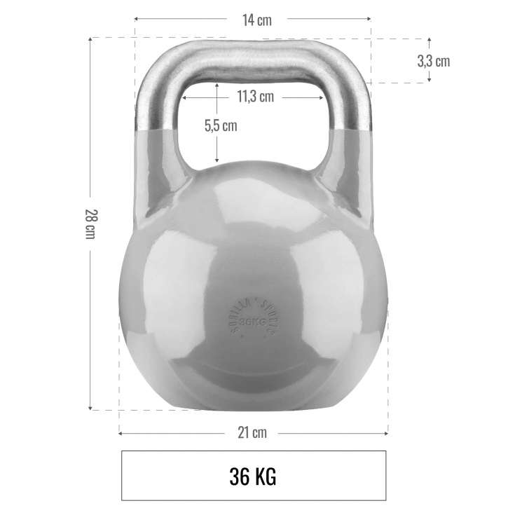 Kettlebell Competition 8–40 Kg
