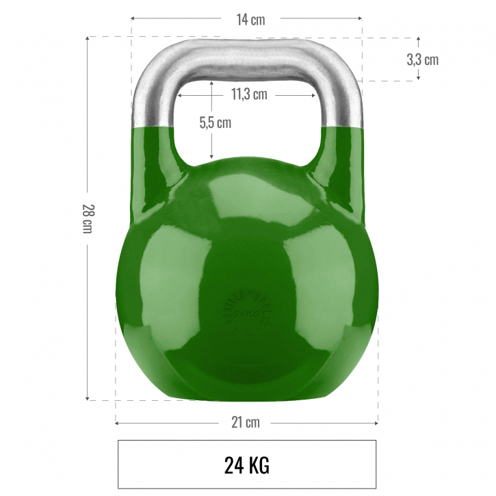 Kettlebell Competition 8–40 Kg