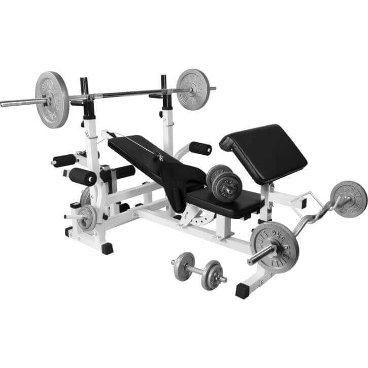 Multigym IRON White 108 kg