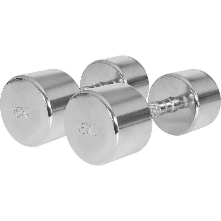 Håndvægte CHROME 1-20 kg