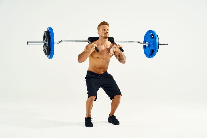 Safety Squat Vægtstang 50 mm