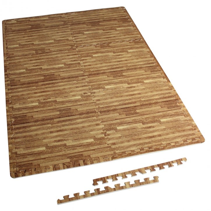 Træningsmåtter EVA 6 Måtter Inkl Kant