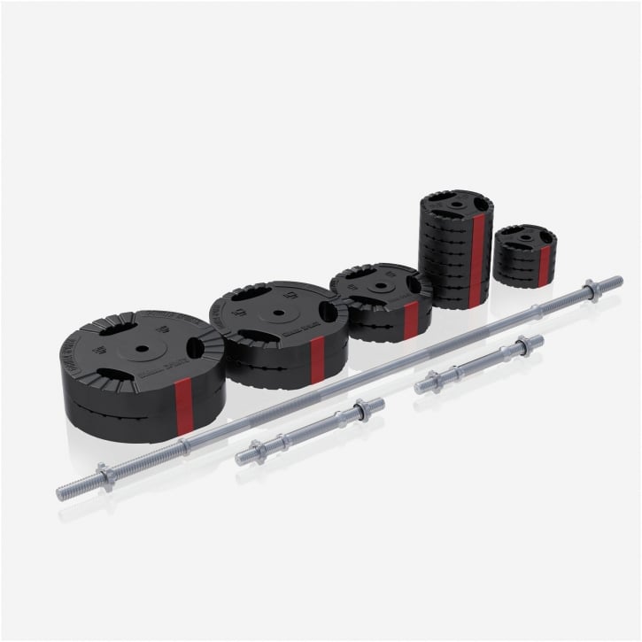 Skivestang Hantelsæt PRO Trigrip 100 kg