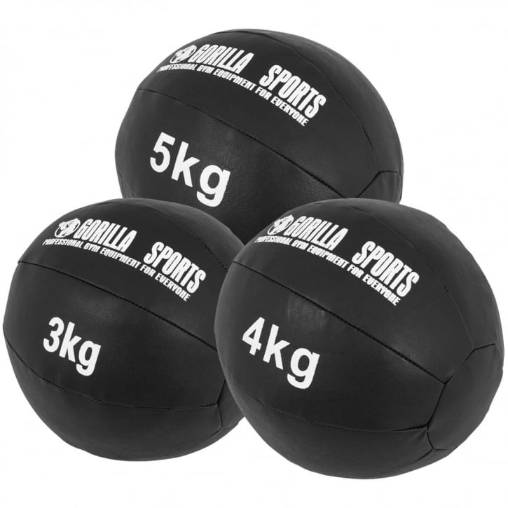 Wall ball pakke PRO 6 kg 12 kg 15 kg