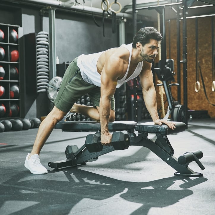 Træningsbænk 400 Justerbar