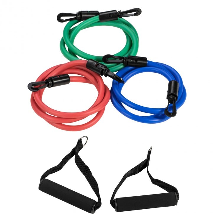 Træningselastik Justerbar Tre Farver
