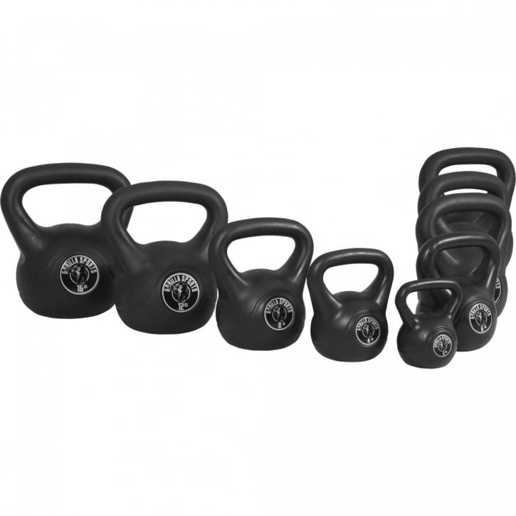 Kettlebell GS Sort 113 kg Ink Stativ