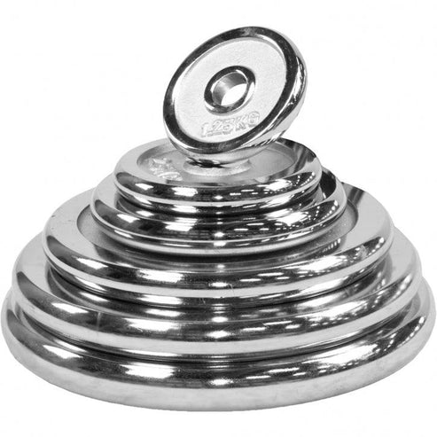 Håndvægte CHROME Støbejern 2x15 kg