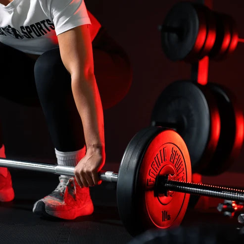 Vægtstang Curlstang Håndvægte BASIC 100 kg från Gorilla Sports