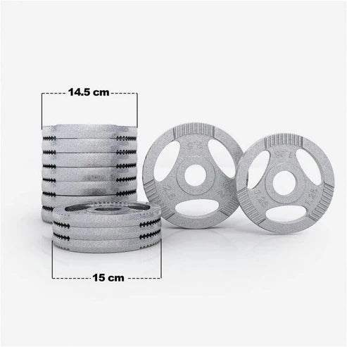 Håndvægte TRIGRIP Silver 2x15 kg