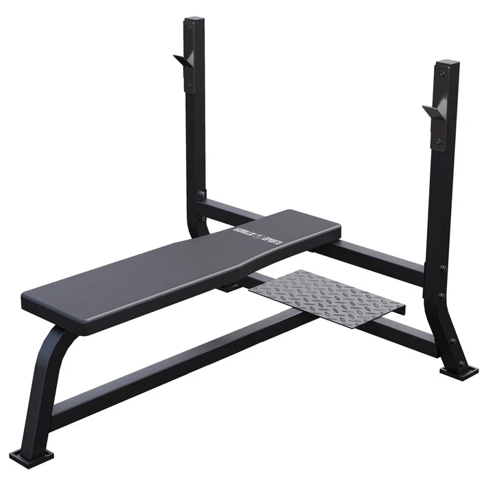 Bænk 250 kg, rack 100 kg