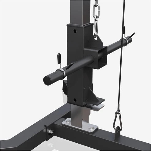 Træktorn Lat Pull Down Sort från Gorilla Sports
