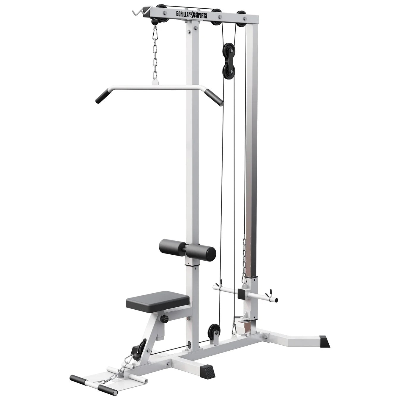 Træktorn Lat Pull Down Hvid från Gorilla Sports