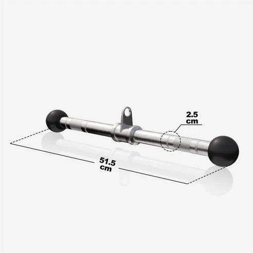 Triceps Bar Gummikugler Kabelstang 54 cm