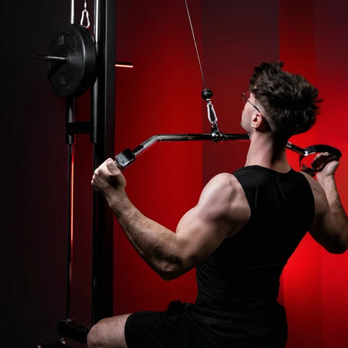 Lat Pulldown Bar Gummikugler 110 cm