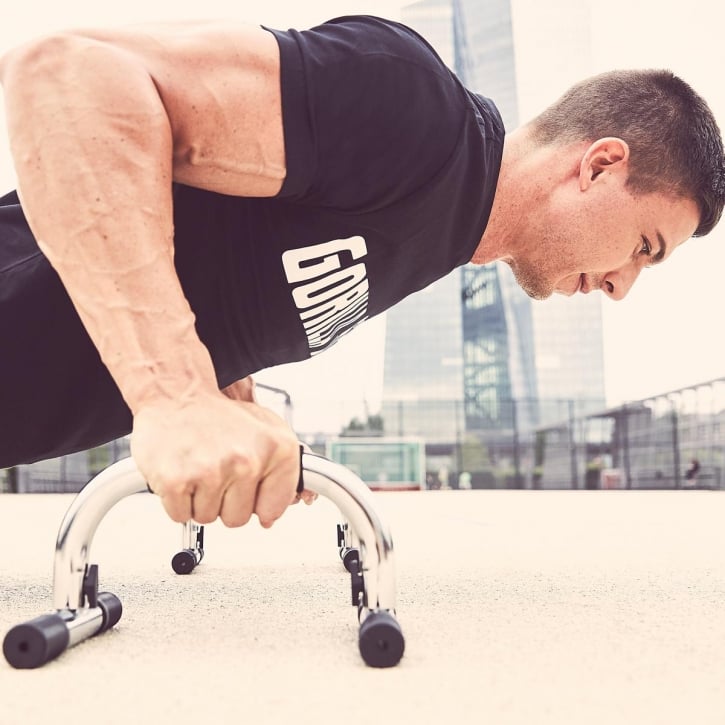  Push Up Bars Chrome