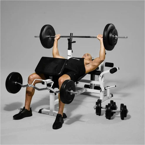 Multigym BASIC White 100 Kg från Gorilla Sports
