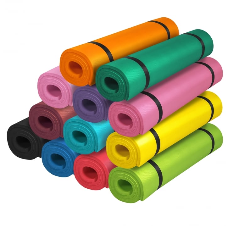 Træningsmåtte Deluxe Yogamåtte 190X60 Cm