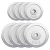Vægtskiver CHROME 4x2,5 kg 4x5 kg