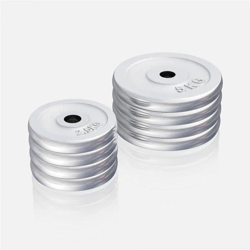 Vægtskiver CHROME 4x2,5 kg 4x5 kg