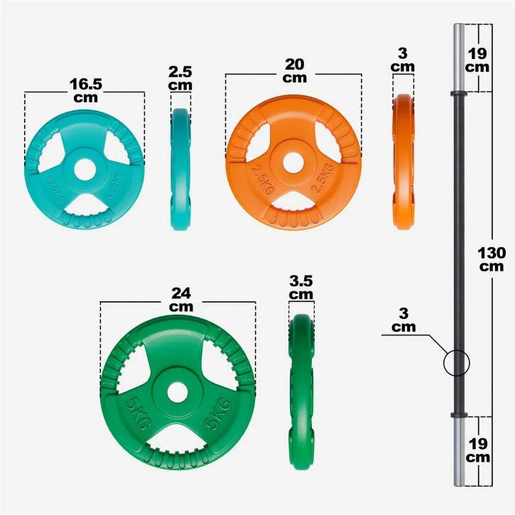 Bodypump Pakke Pro 19,3 kg