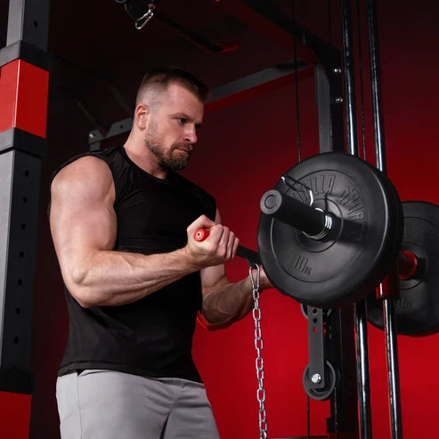 Power Rack Cage Inkl Latstation från Gorilla Sports