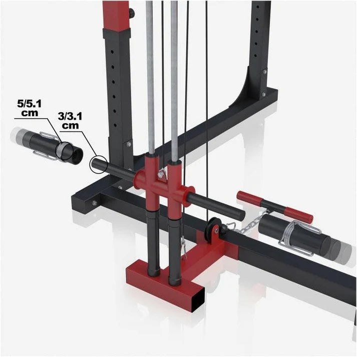 Power Rack Cage Inkl Latstation från Gorilla Sports
