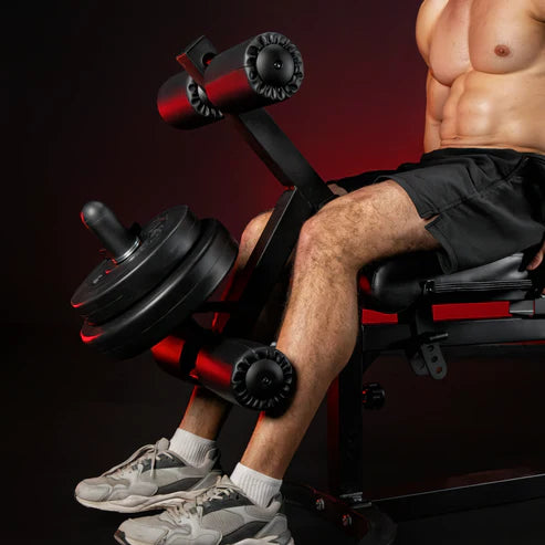  Træningsbænk / Biceps Og Legcurlstation från Gorilla Sports