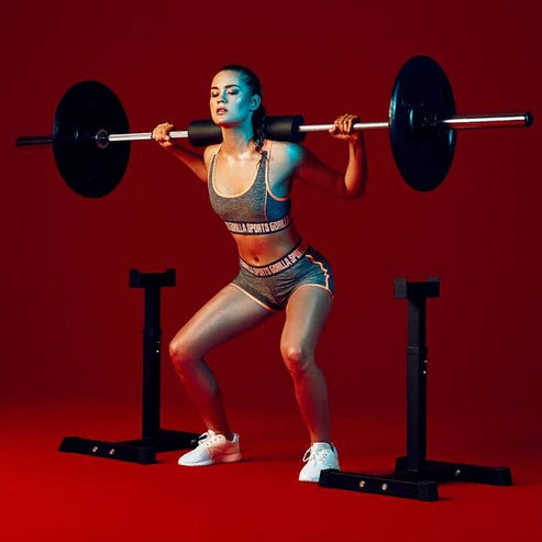 Curlstangstativ Sort från Gorilla Sports