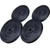 Vægtskiver IRON Black 2x5 kg 2x10 kg