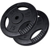 Vægtskiver TRIGRIP Black 2x15 kg